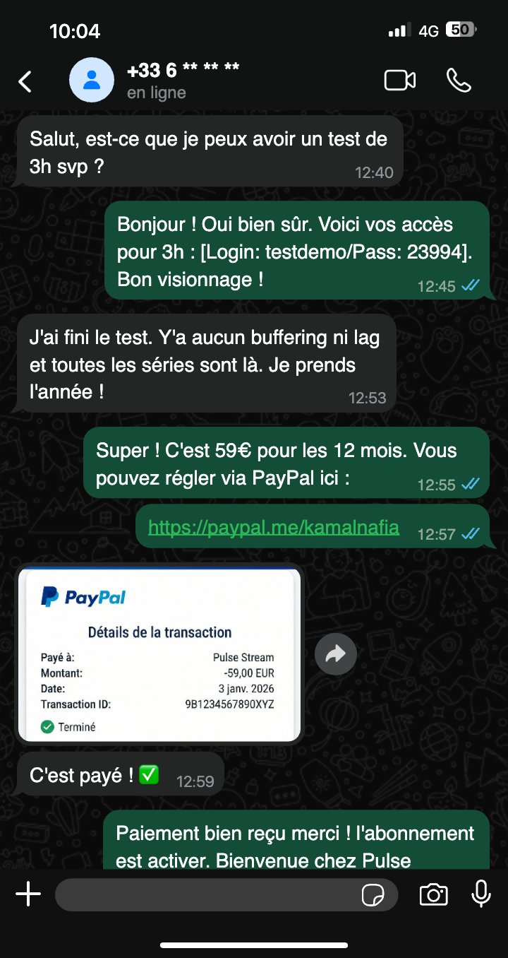 Customer conversation 3