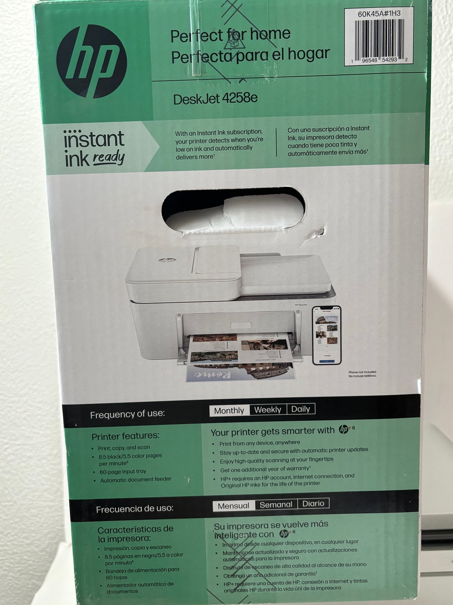 HP desk jet 4258e