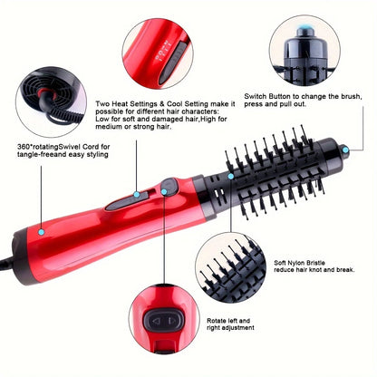 Automatic Rotating Curling Brush, All in One Hair Styling Brush, the Right Gift