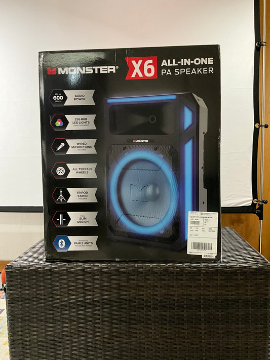 Monster X6 all in one speaker