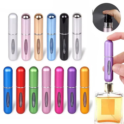 8/5Ml Perfume Atomizer Portable Liquid Container for Cosmetics Traveling Mini Empty Refillable Bottle